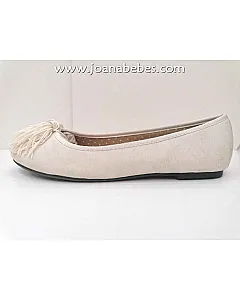 Paseillo bailarina flecos blanco