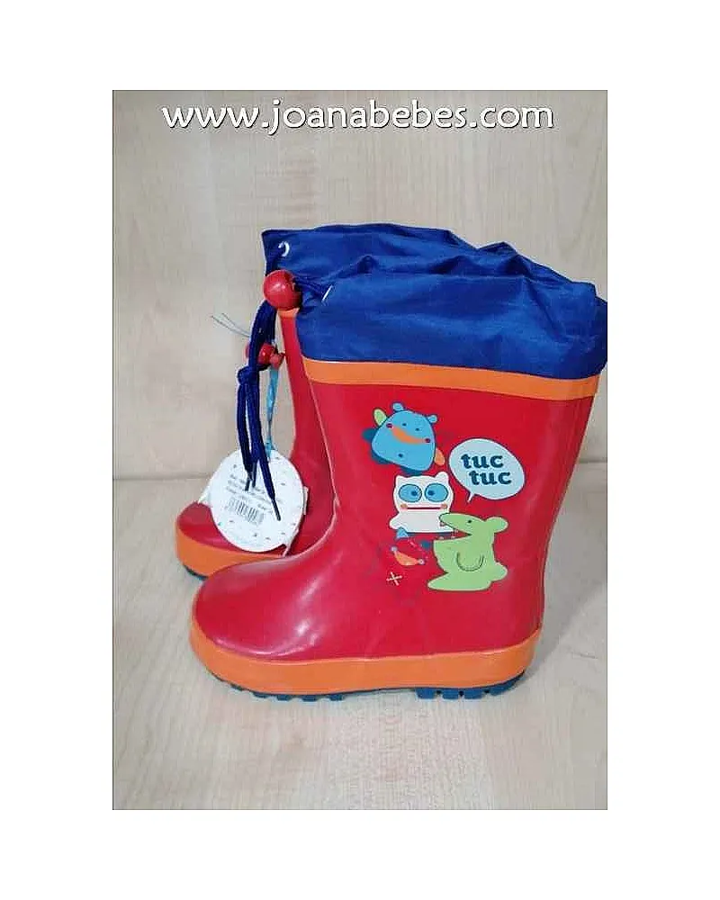 Tuc tuc botas de agua