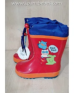 Tuc tuc botas de agua