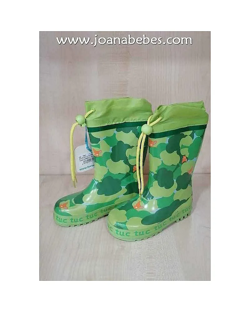 Tuc tuc botas de agua