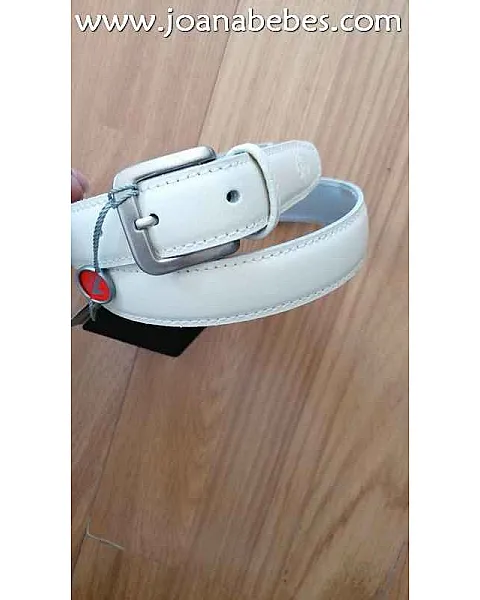 CINTURON PINZA MARFIL