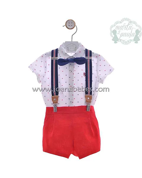 Marta y Paula Conjunto con tirantes