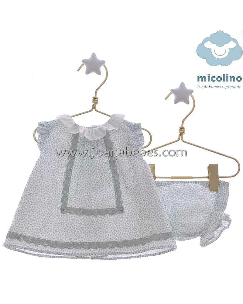 Micolino Jesusito y braguita, Familia Lunas (verde empolvado)