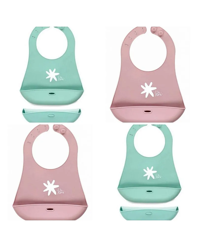 Babero de silicona Snap Baby Bib