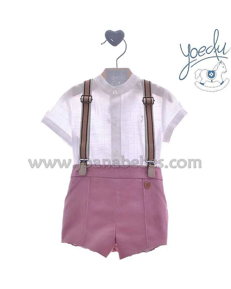 Yoedu conjunto con tirantes famila Almendro