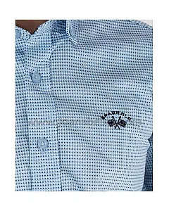 SPAGNOLO CAMISA CUELLO BOTON POPELIN ESTAMPADO