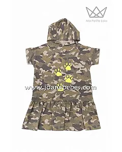 MA PETITE LOLA VESTIDO CAMUFLAJE NATURE