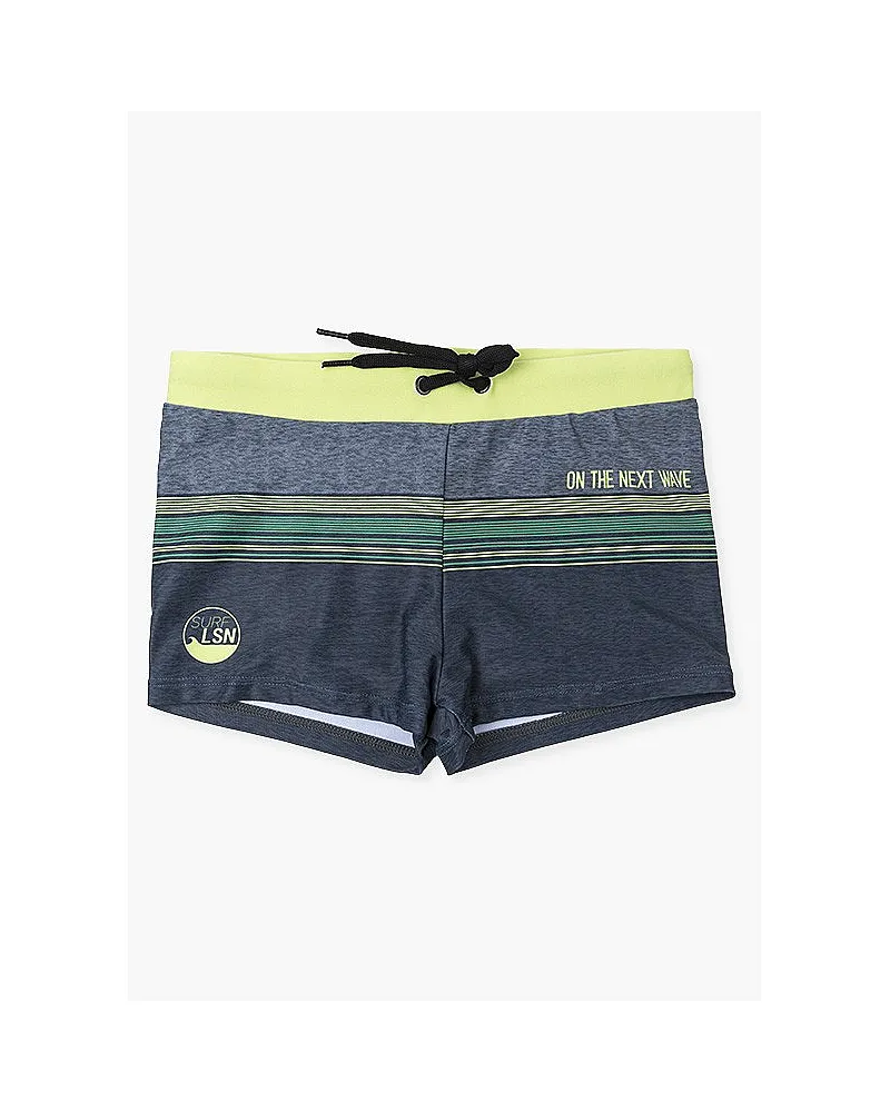Losan Bañador tipo bóxer con estampado de rayas.