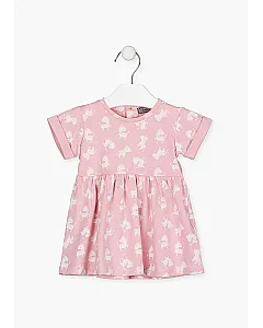 Losan Vestido de manga corta con cebras.