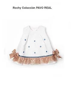 ROCHY VESTIDO BORDADO PAVO