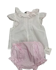 Conjunto blusa y cubre pañal