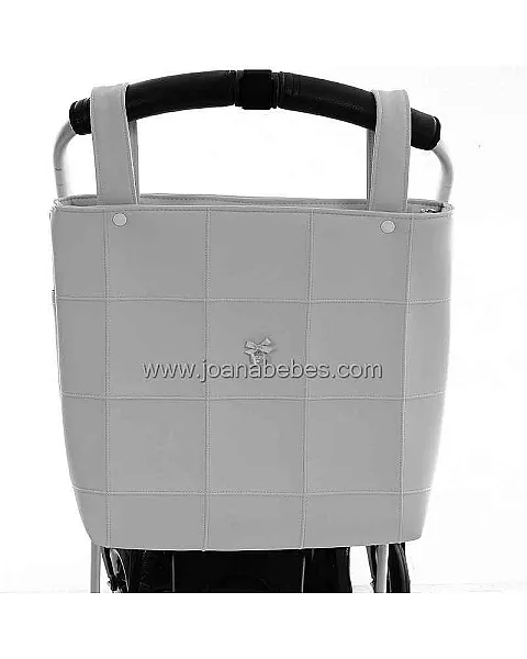 Bolso de coche - polipiel gris uzturre
