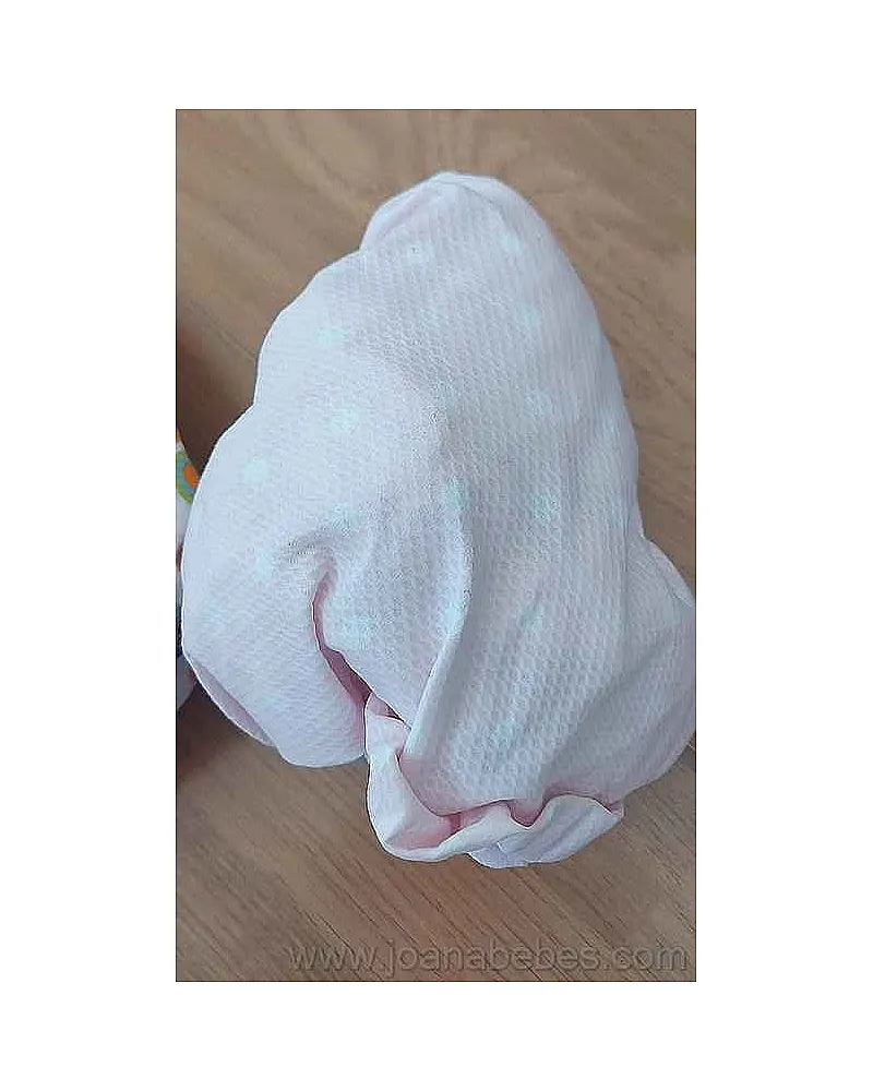 Capota grupo cero pique rosa estampado