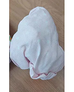 Capota grupo cero pique rosa estampado