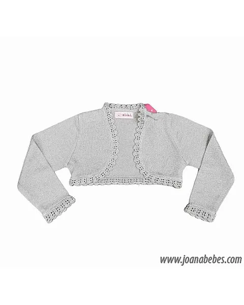 Rebeca plata hilo con brillo