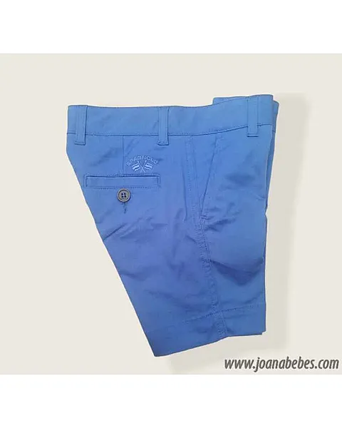 Spagnolo bermuda gabardina azulon claro