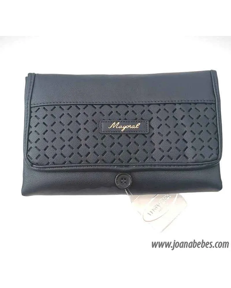 Mayoral cambiador polipiel marino