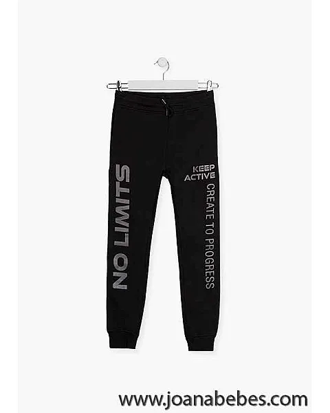 Losan Pantalón con textos estampados.