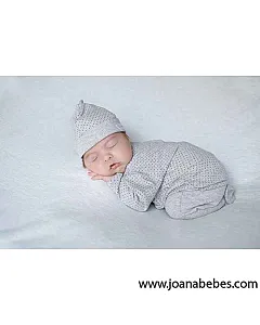 GORRO DE NACIMIENTO CHLOE GRIS