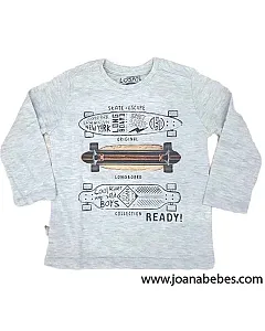 LOSAN CAMISETA CON PATINES ESTAMPADOS Y CON VOLUMEN