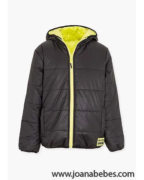 Parka reversible con capucha