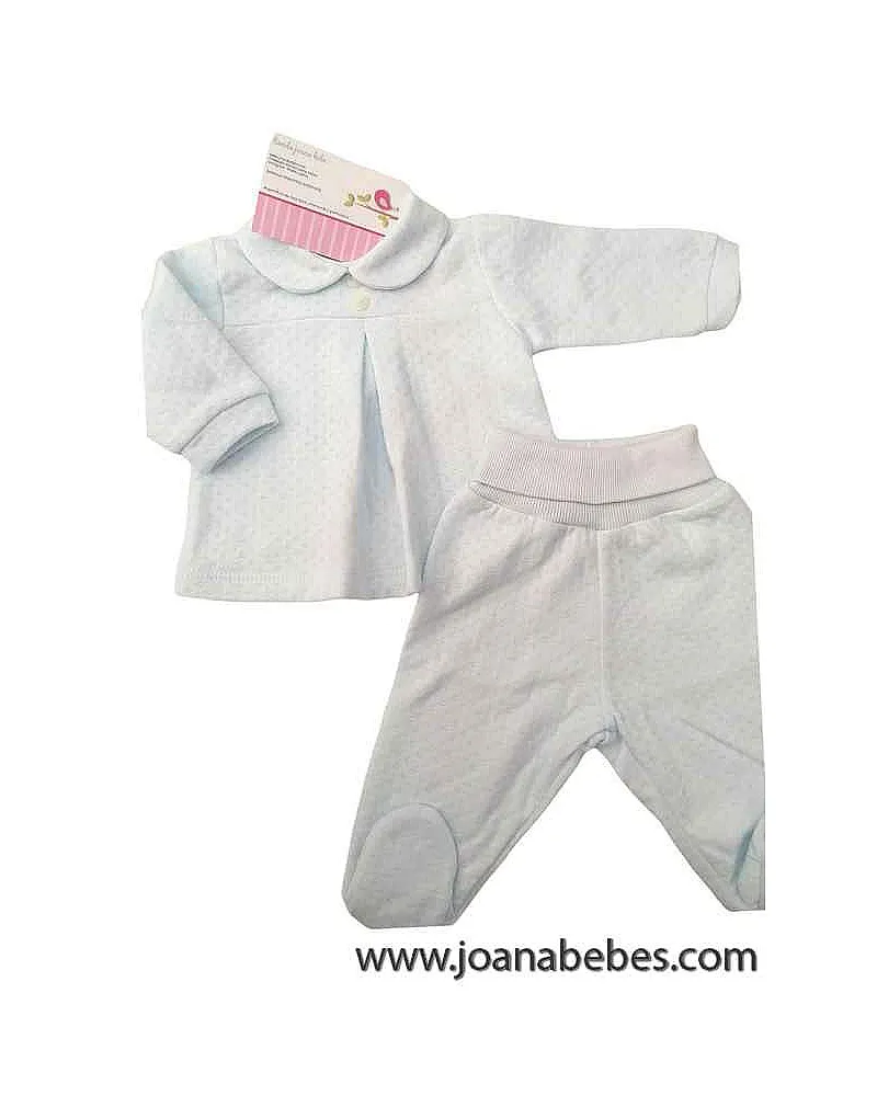 Conjunto 2 piezas celeste