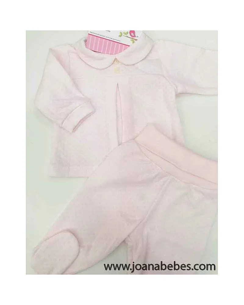 Conjunto 2 piezas rosa Pijama 2 piezas rosa
