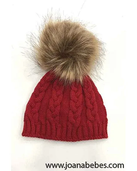 MICOLINO GORROS BEBE CON POMPOM
