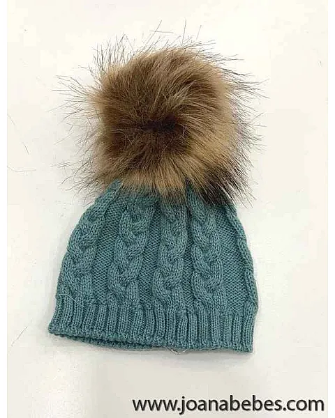 MICOLINO GORROS BEBE CON POMPOM