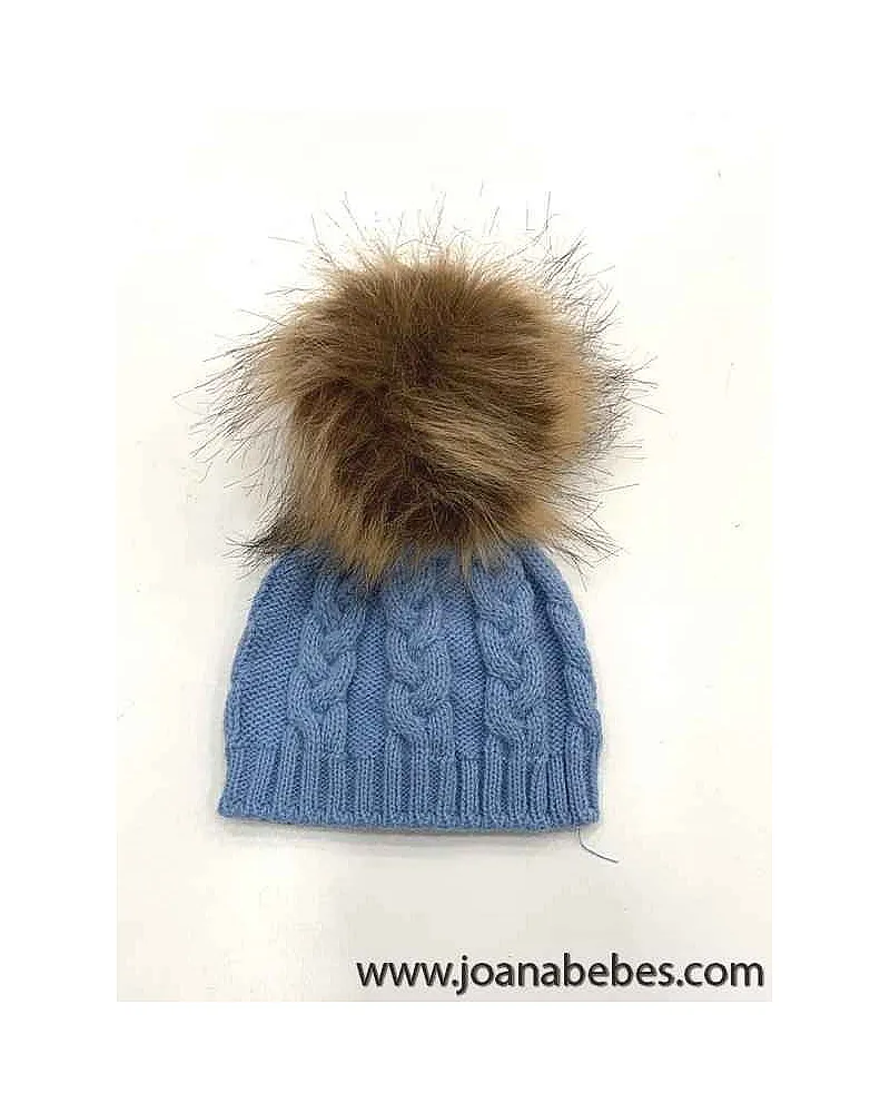 MICOLINO GORROS BEBE CON POMPOM