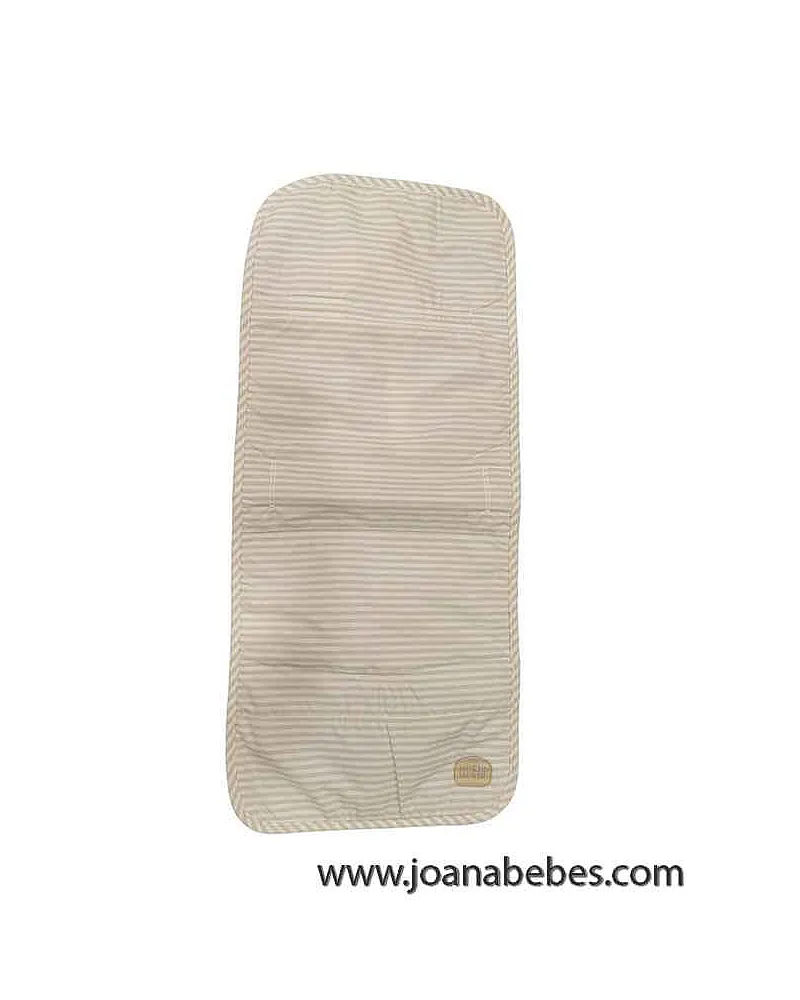 Funda silla rayas camel Funda silla rayas camel