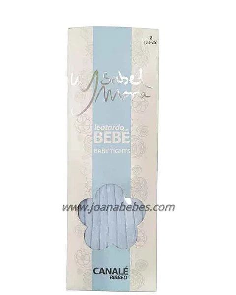 LEOTARDO BEBÉ CANALÉ CELESTE