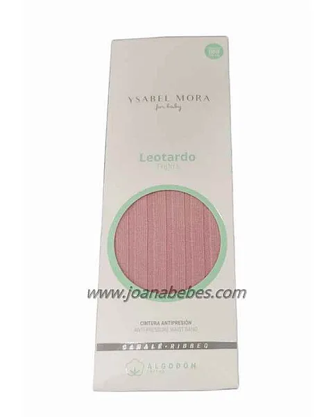 LEOTARDO BEBÉ CANALÉ ROSA EMPOLVADO