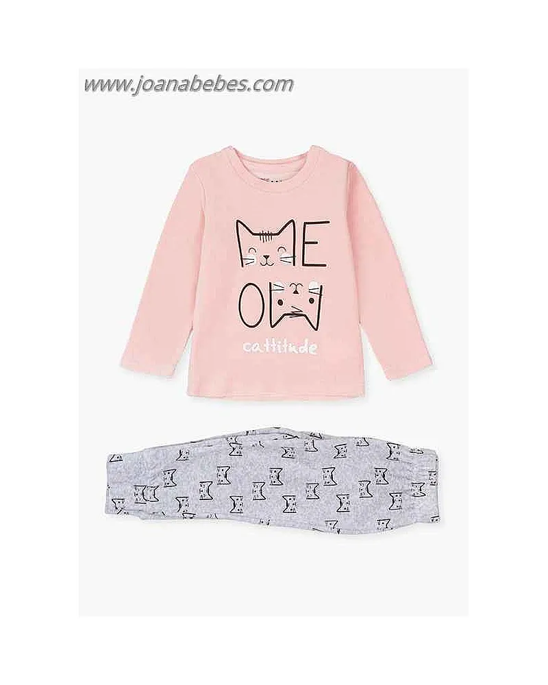 Losan Pijama con estampado de gatos.