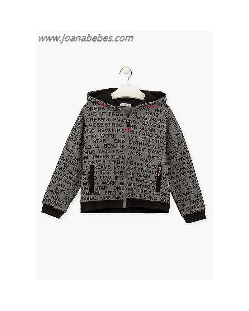 Losan Chaqueta estampada con palabras.