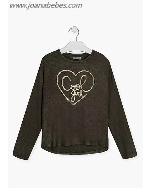 Losan Camiseta en tejido efecto lana.