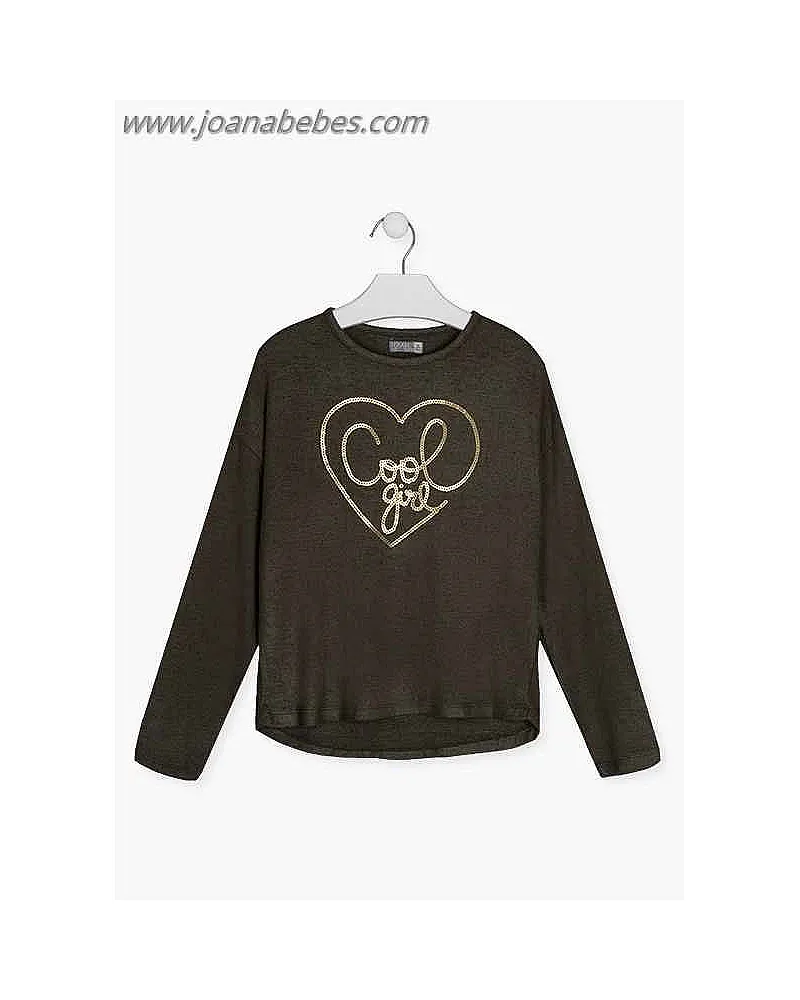 Losan Camiseta en tejido efecto lana.