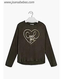 Losan Camiseta en tejido efecto lana.