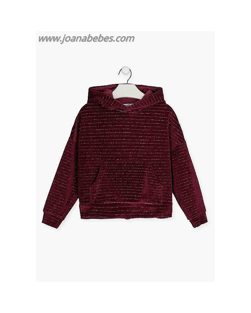 Losan Sudadera con de hilo color plata.