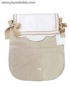 Uzturre colcha capazo reversible