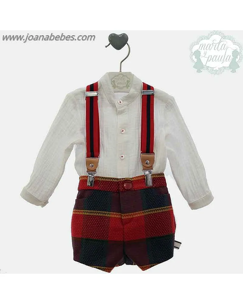 CONJUNTO BEBE CON TIRANTES Familia CÉLINE