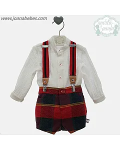 CONJUNTO BEBE CON TIRANTES Familia CÉLINE