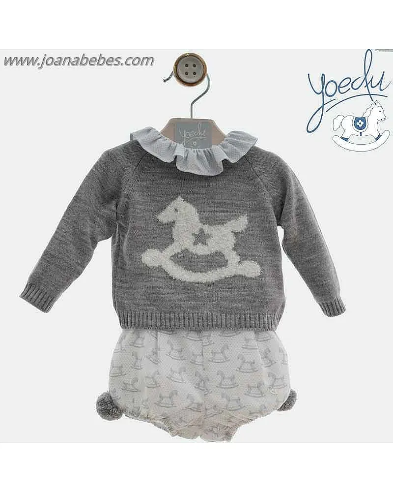 YOEDU CONJUNTO BABY 3 PIEZAS MILETO