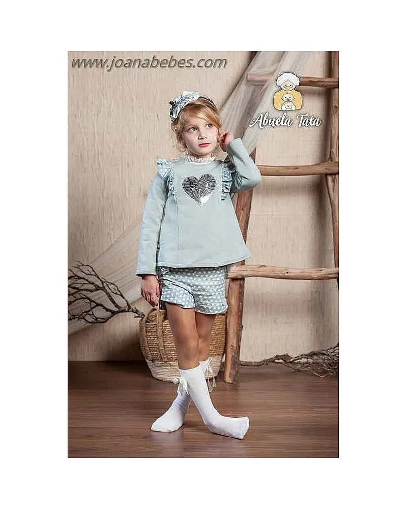 Abuela tata short y sudadera