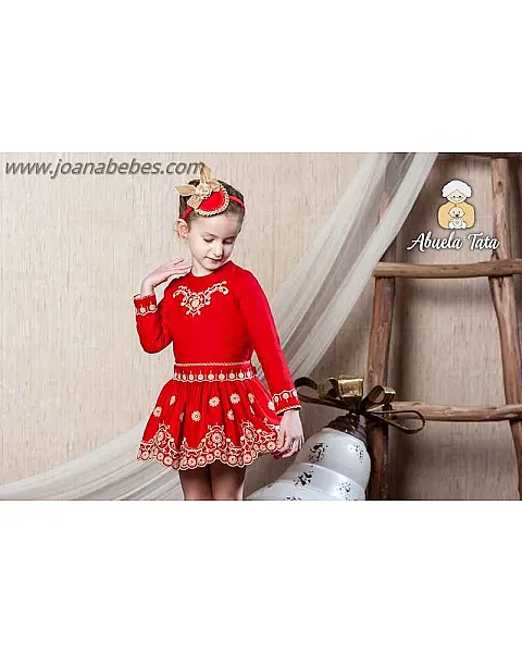 Abuela tata Vestido talle bajo