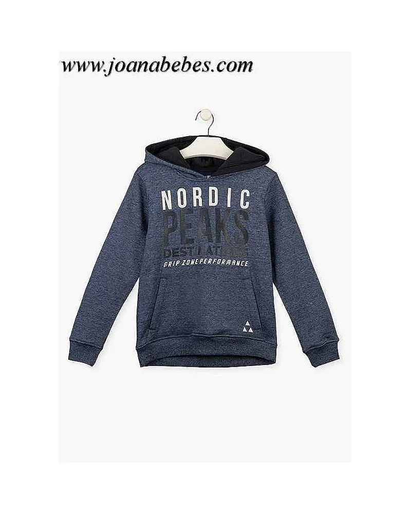 Losan niño Sudadera de felpa con bolsillo canguro