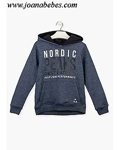 Losan niño Sudadera de felpa con bolsillo canguro