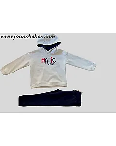 Losan Chándal de sudadera con estampado delantero y pantalón