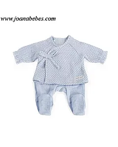 Camiseta y Polaina Little Stars celeste Pasito a Pasito