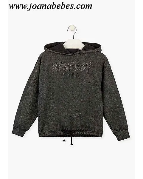 Losan Sudadera con detalles de hilo color plata.